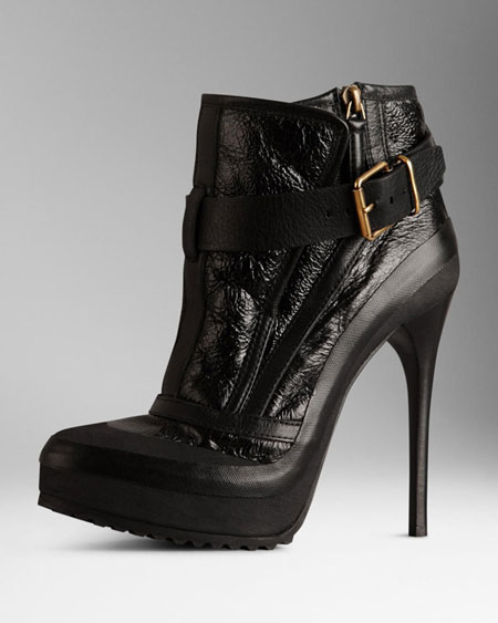 مدل نیم بوت زنانه Burberry,مدل نیم بوت زنانه