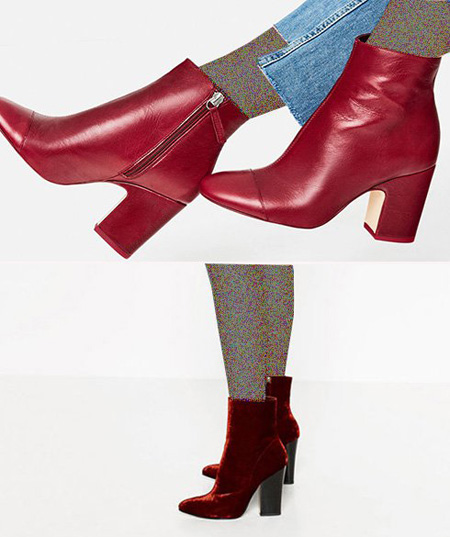 کفش پاییزی زنانه, کفش پاییزی زنانه برند زارا