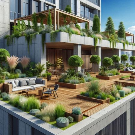 روف گاردن مدرن