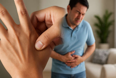 نقاط فشار برای تسکین یبوست, نقاط فشار برای حرکات روده