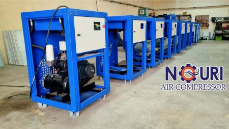 تعمیر کمپرسور باد در محل