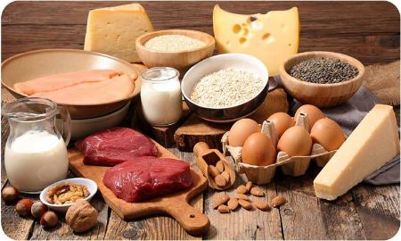 تصویری از کافئین، گوشت و لبنیات که برای پروستات مضر هستند