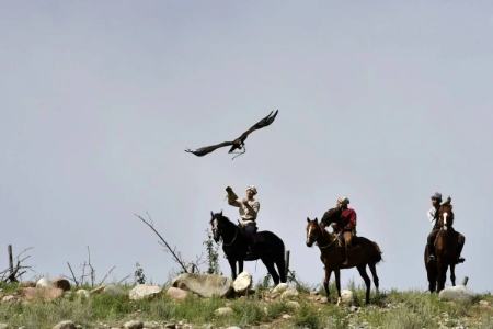 شکار با عقاب در قرقیزستان،اخبار گوناگون،خبرهای گوناگون