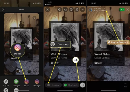 اضافه کردن موسیقی به استوری اینستاگرام, ترفندهای استوری اینستاگرام با موسیقی