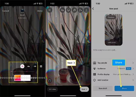 اضافه کردن موسیقی به استوری اینستاگرام, ترفندهای استوری اینستاگرام با موسیقی