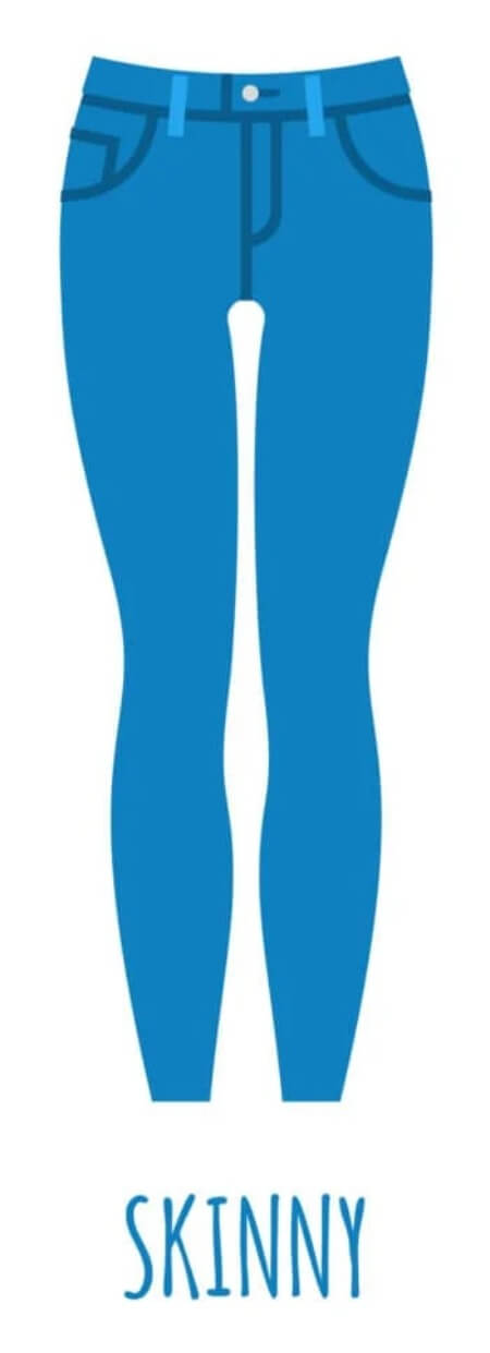 مدل های شلوارهای جین زنانه, انواع مدل های شلوار جین, معرفی انواع شلوار جین