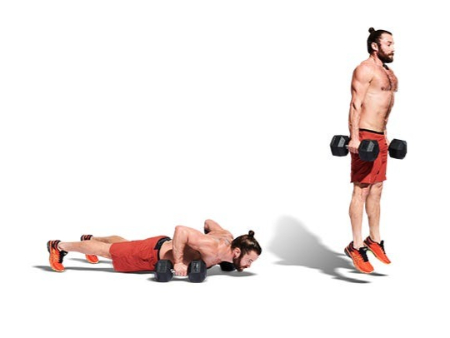 حرکات برپی,تمرین برپی با وزن بدن