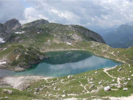 جاذبه‌های گردشگری دولومیت‌ها, تاریخچه کوه‌های دولومیت