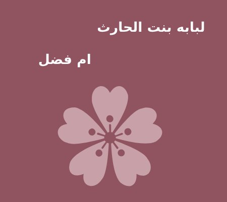 زندگی لبابه بنت الحارث