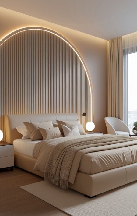 طراحی اتاق خواب مینیمال
