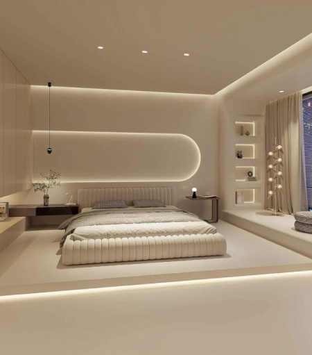 چیدمان اتاق خواب مینیمال