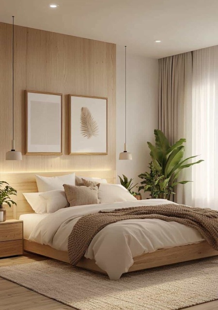طراحی و دکوراسیون اتاق خواب مینیمال