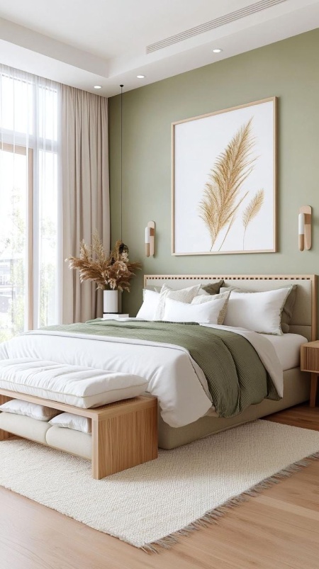 مراحل طراحی یک اتاق خواب مینیمال