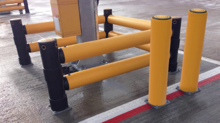 بولارد ایمنی, نصب بولارد ایمنی