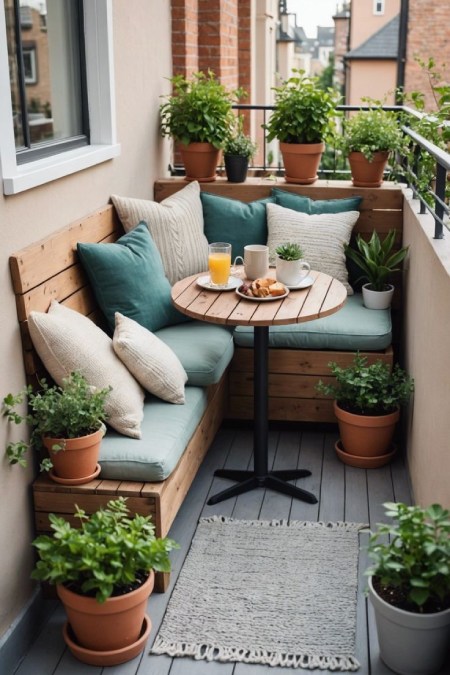 اصول اولیه چیدمان بالکن کوچک