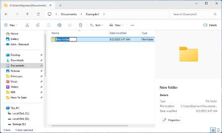 میانبرهای فایل اکسپلورر ویندوز, میانبرهای مدیریت فایل در ویندوز