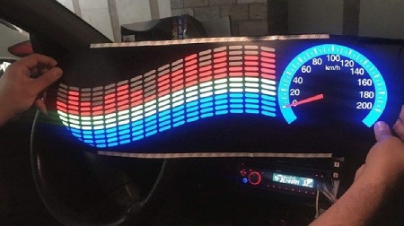 تنظیم اکولایزر ضبط ماشین