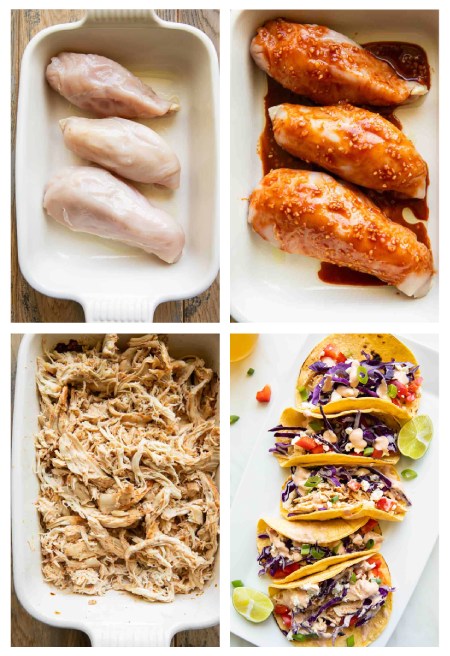 آموزش پخت تاکوی مرغ رژیمی با سس سریراچا