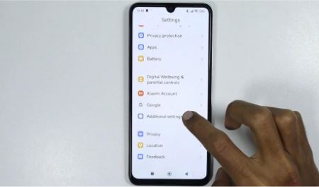 فارسی کردن زبان گوشی شیائومی