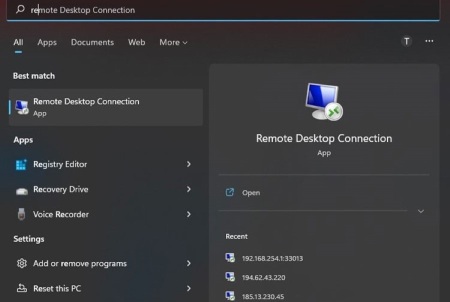 نحوه اتصال از ویندوز به سرور مجازی ویندوز با ریموت دسکتاپ