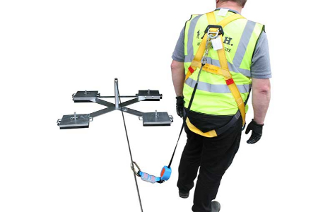 لنگر ایمنی, طناب ایمنی