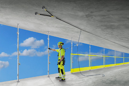 لنگر ایمنی, طناب ایمنی