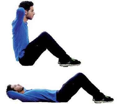 تمرینات ورزشی مخصوص شکم,حرکات مخصوص شکم,آب کردن چربی پهلو