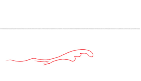آموزش نقاشی دریا و اقیانوس