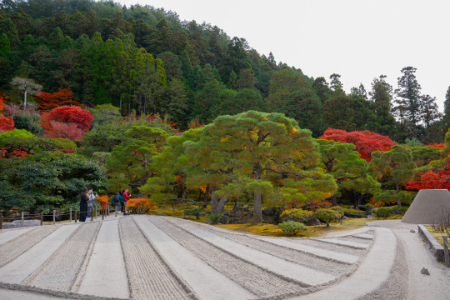 معبد کینکاکو جی, پاویون نقره‌ای کیوتوجاذبه‌های کیوتو