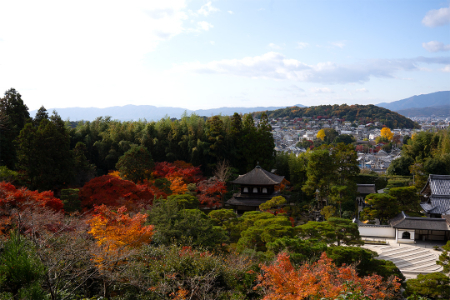 معبد کینکاکو جی, پاویون نقره‌ای کیوتوجاذبه‌های کیوتو