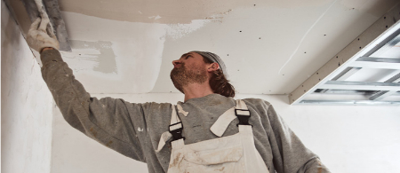 معرفی شغل گچ‌کاری, گچ‌کاری ساختمان