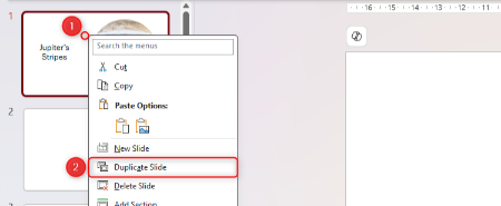 آموزش پاورپوینت, یادداشت‌های مخفی پاورپوینت