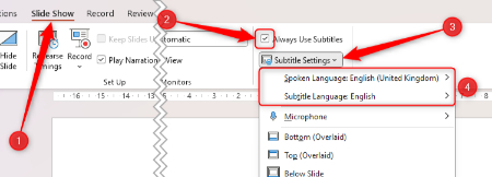 آموزش پاورپوینت, یادداشت‌های مخفی پاورپوینت