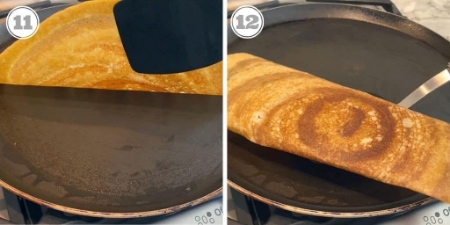 مواد لازم برای دوسای کینوا و جو دوسر