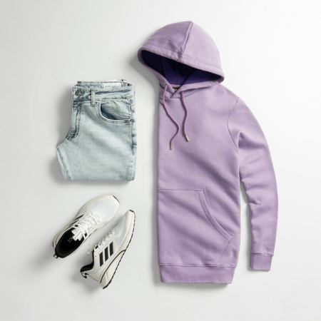 ست لباس مردانه با شلوار جین و هودی