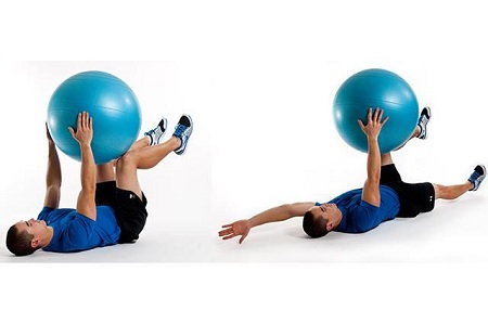 آموزش حرکات با توپ یوگا, ورزش با توپ یوگا, ورزش با توپ یوگا در منزل