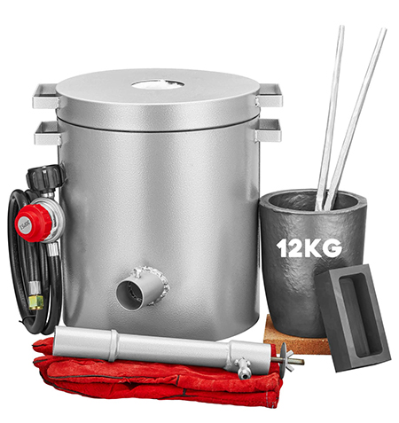 کوره ذوب آلومینیوم, کوره بوته‌ای آلومینیوم