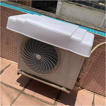 سایبان کولر آبی و گازی, نصب سایبان کولر آبی و گازی, سایبان های فایبر گلاس سبک و بادوام هستند