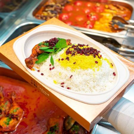 ظروف گیاهی رستورانی