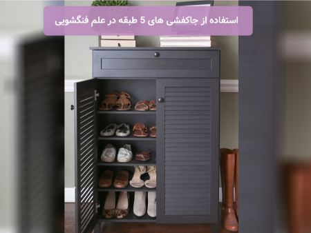 استفاده از جاکفشی های 5 طبقه