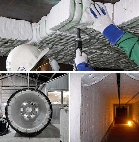 پتوی سرامیکی, عایق حرارتی دما بالا