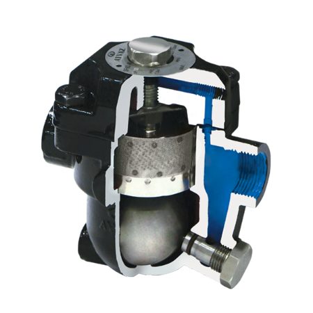 تله بخار توپ شناور, تله بخار توپ شناور صنعتی