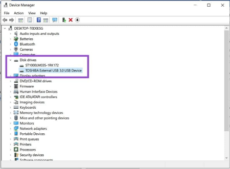 مشکل شناسایی هارد در ویندوز 11, تغییر برچسب هارد دیسک ویندوز 11