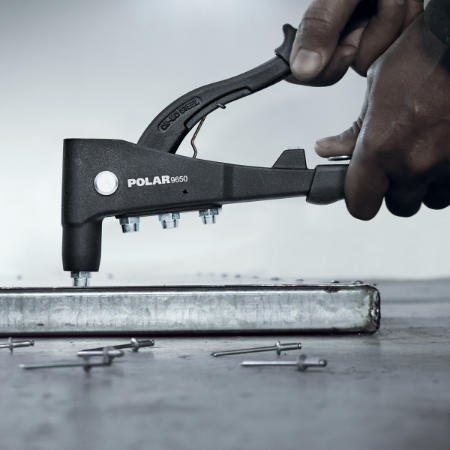 انبر پرچ دستی, انبر پرچ بادی