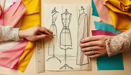 شغل طراحی لباس, مهارت‌های طراحی لباس