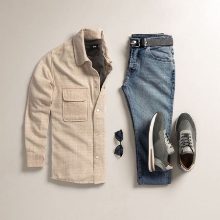 ست کردن لباس مردانه