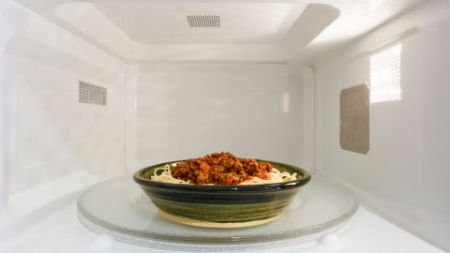 نچرخیدن سینی ماکروفر, علت نچرخیدن سینی ماکروفر