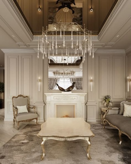 دکوراسیون و چیدمان به سبک نئوکلاسیک