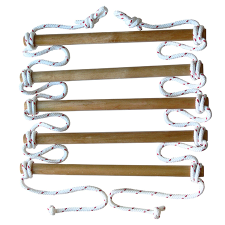 نردبان طنابی, بالا رفتن از نردبان طنابی,نردبان طنابی ابزاری همه کاره