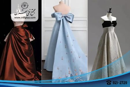 اصول باکس دوزی در طراحی لباس مجلسی مزون